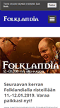 Mobile Screenshot of folklandia.fi